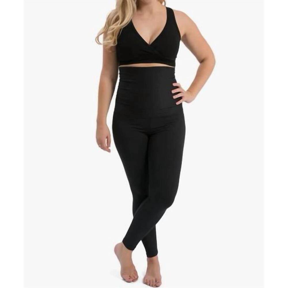 NEW KINDRED BRAVELY louisa postpartum support leggings maternity in black